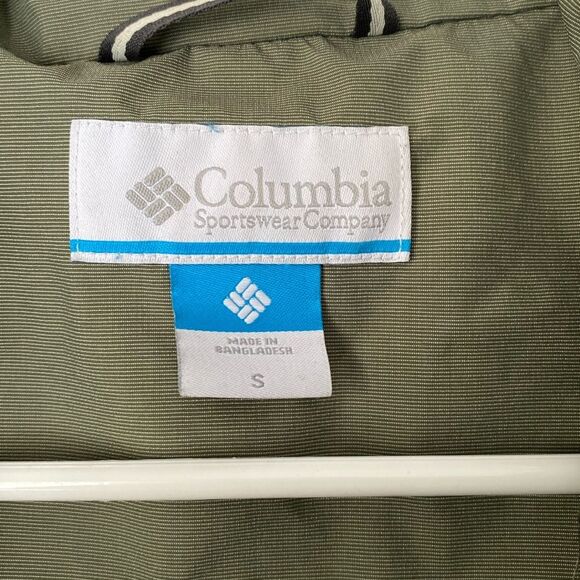 Columbia Army Green Remoteness Jacket Size Small - Picture 3 of 12